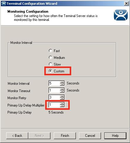 15. Click the Next button on the Module Selection page of the Terminal Configuration Wizard. 16. Click the Next button on the ThinManager Server Monitor List page of the Terminal Configuration Wizard.