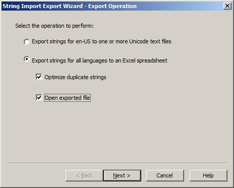 Export strings for translating There are a number of ways to change the text strings in a graphic display besides editing them individually by object.