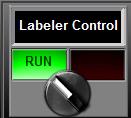 Observe that the med_labeling display begins to animate. 3. Click on the Labeler Control button.