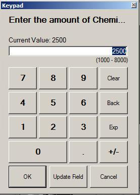 Numeric Keypad enhancements With FactoryTalk View Site Edition 8.1, the Numeric Input Keypad has been enhanced to give a user a modern look and feel. A sample screenshot is shown below.