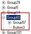 Double click Button3 under Group 60 to open the Button Properties window 26. Select the Action tab 27.