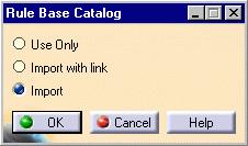 Using a Rule Base Stored in a Catalog: Import Option This task explains how to retrieve and apply a rule base stored in a catalog to a document by using the Use Only Option.