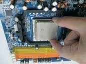 2. CPU Installation Step. Unlock the socket by lifting the lever up to a 90 o angle. Step 2.