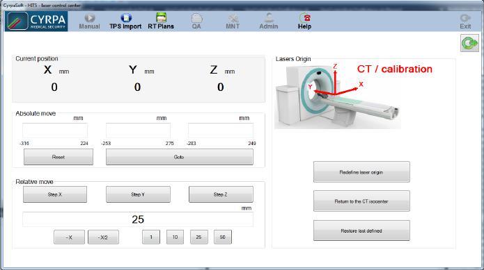 CYRPASOFT TPS Connection DICOM TumorLOC CYRPASOFT is a software created by CYRPA to run the lasers.