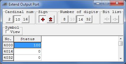 17 A Confirmation Dialog Box is displayed. Check the contents and click the Yes Button. 18 Check that the value for the Status of No. 4000 changes to 100.