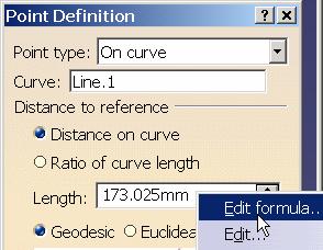 Do It Yourself (9/20) Create an Offset.2 from Insert OrientedCurve.CATPart and rename as Line.2 Create a Point on Line.