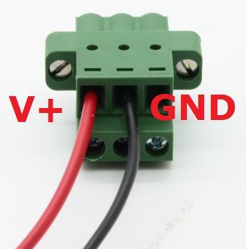 3.9 Connect DC Power to your System Nuvo-5000 series uses a 3-pin pluggable terminal block to accept 8~35V DC power input. It provides the reliable way for directly wiring the DC power.