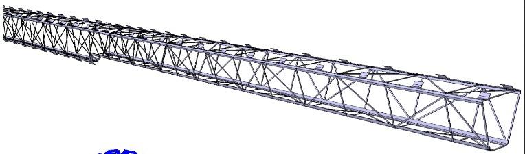 Inclined Stave Design and Prototyping Support structure
