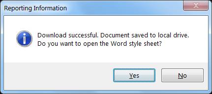 When you open in Word, it may appear to be a blank document.