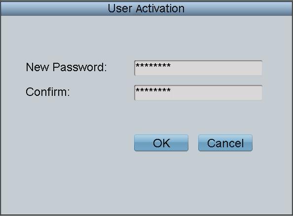 For basic keyboard operation, tap the Keyboard icon to continue and enter the login interface. 3. Select admin on the login interface.