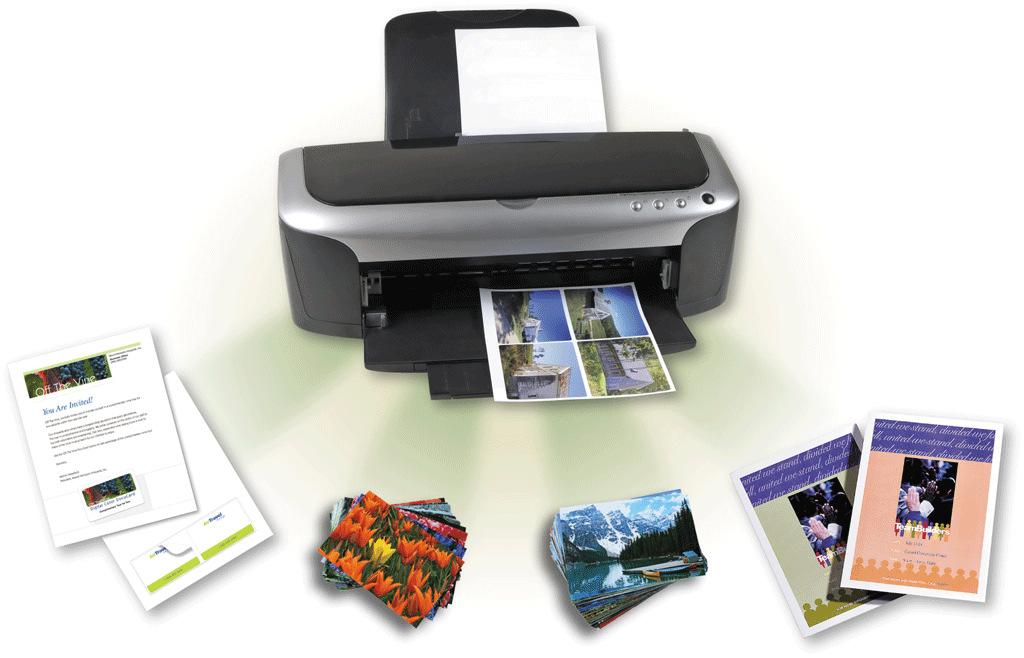 Printers An ink-jet printerforms characters and graphics by spraying tiny drops of liquid ink onto a piece of paper Color or