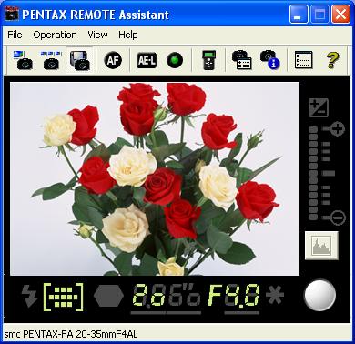 14 Making Environmental Settings in PENTAX REMOTE Assistant ([File] Menu) The following three modes exist for taking and saving pictures with PENTAX REMOTE Assistant.