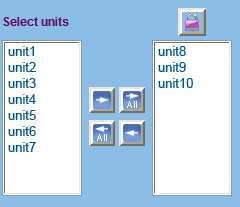3.8. Lock units Some units in the Maxinet software can be locked for end users operation.