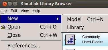 2 Creating a Simulink Model for Co-simulation First create a new Simulink model file (.