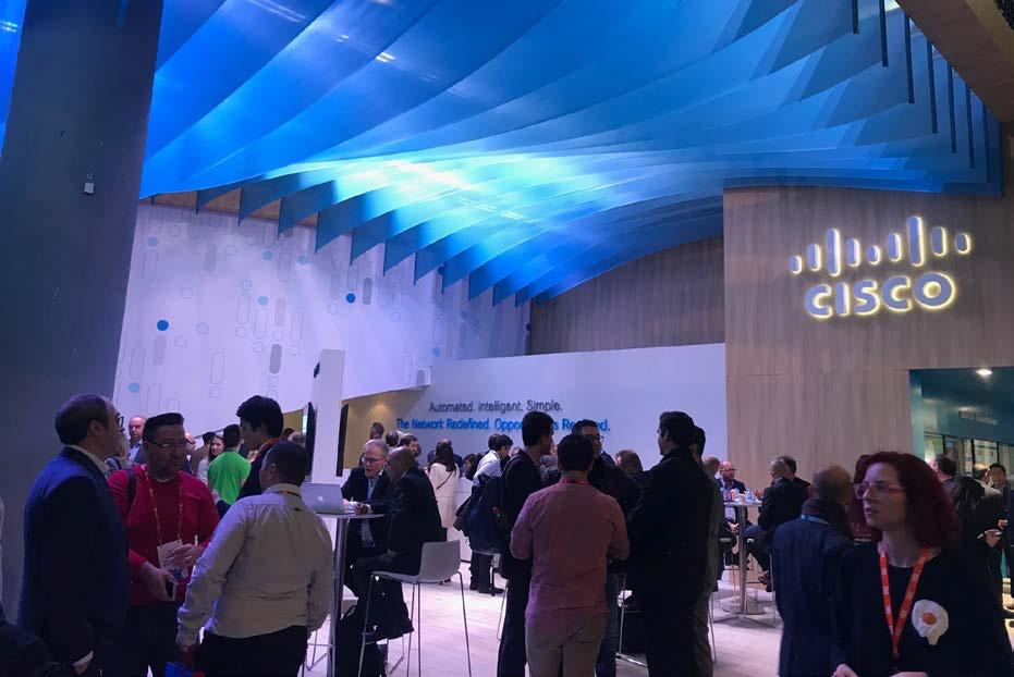 SAMENA COUNCIL MEMBERS AT MWC 2018 Accelerating and Enabling Your 5G Transformation Journey Cisco s 5G solution portfolio has been built-up to enable service providers to realign their technology