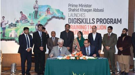 REGULATORY & POLICY UPDATES PTCL Partners with Virtual University for Ignite s DigiSkills Initiative Ignite, Ministry of IT & Telecom has launched DigiSkills program to impart training of one million