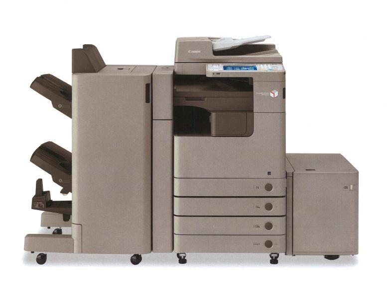 $4,155 Canon imagerunner Advance 4035 Copy Speed: 35 Pages Per Minute Scan Speed: Up to 35 Pages Per Minute 100 Sheet Duplexing Auto Document Feeder Stapler Finisher (Internal) Paper Supply: Standard