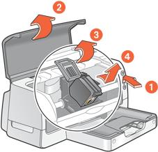 replacing print cartridges Before buying replacement print cartridges, verify the correct part numbers.