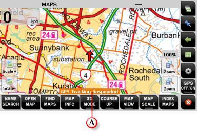 NOTE When GPS tracking is switched on, OziExplorer will always try to show your position on a map.