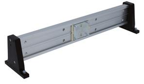 Acid-proof footplate For harsh environments acidproof stainless-steel footplates are available.