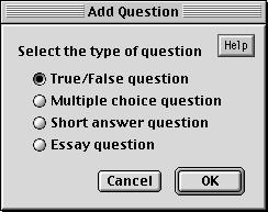 Composing True/False Questions To write a True/False Question: 1.