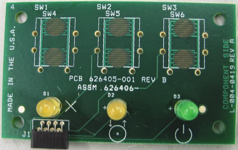 8) Printed circuit board; pre-rohs board may contain lead.