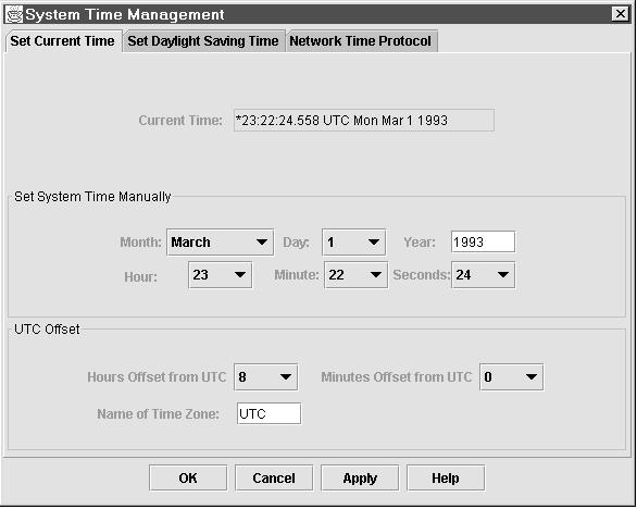 Chapter 4 Managing the System Date and Time Figure 4-10 System Time Management Click to configure time from an NTP server. Do not configure NTP if you use the Set Current Time tab.