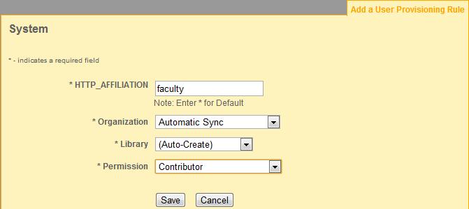 You can specify what Organization the user s account is created in, what Library they are associated with as their home library, and what permission level they are assigned.