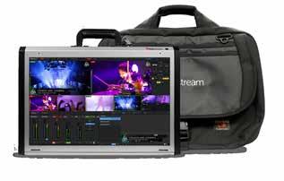 Truly portable 5 input model. Ideal for live productions in the field. Live Production Switcher Studio HD500 is the ultimate portable live production switcher.