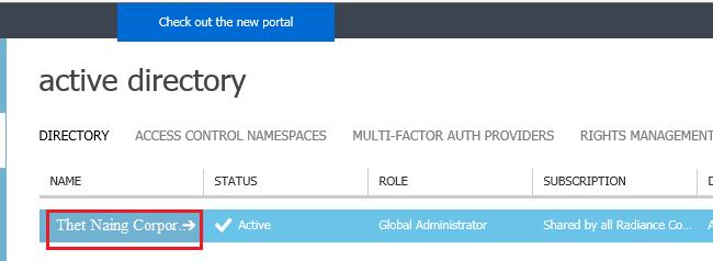4. Login to Azure Portal https://manage.windowsazure.