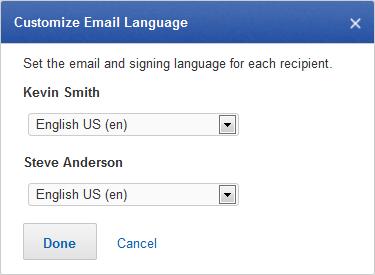 20 5. After all recipients are added, go to the Email Subject section.