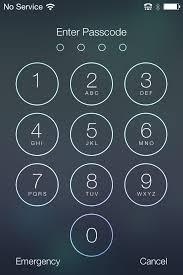 Setting a Passcode Set a Password for your ipad or iphone Settings > Touch ID & Passcode