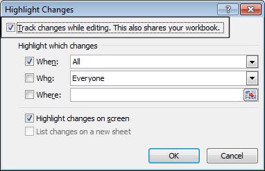 Excel 2010 Advanced Page 128 the dialog box. Click on the OK button. You will see a dialog box displayed.