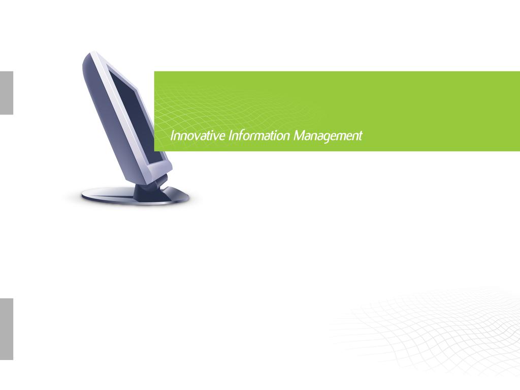 Experts in Information Management Solutions and Services Documentation of Eclipse