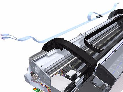 Removal and Installation 21. Unroute the Trailing Cables. 22. Remove the Trailing Cables from the printer.