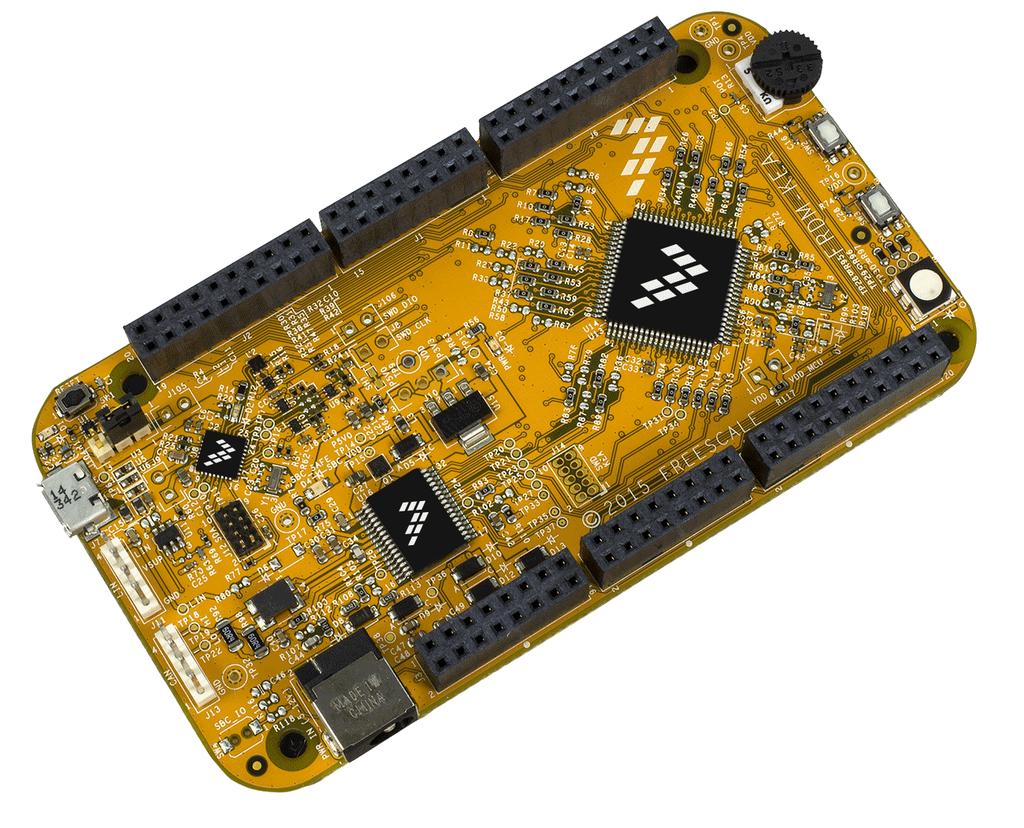 FRDM-KEA Board : Features Supports KEAZ128, KEAZ64 and KEAZN32 MCUs KEA is 5V, qualified to Automotive Grade 1 and -40 to +125 C Small form factor size supports up to 6 x 4 Platform supports