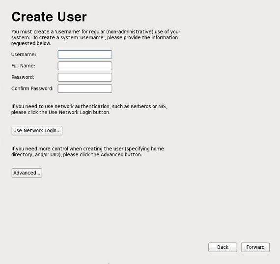 3.1 Initial Configuration of the Management Node 3.1.6 Create Additional Users If needed, create an additional user for the management node.