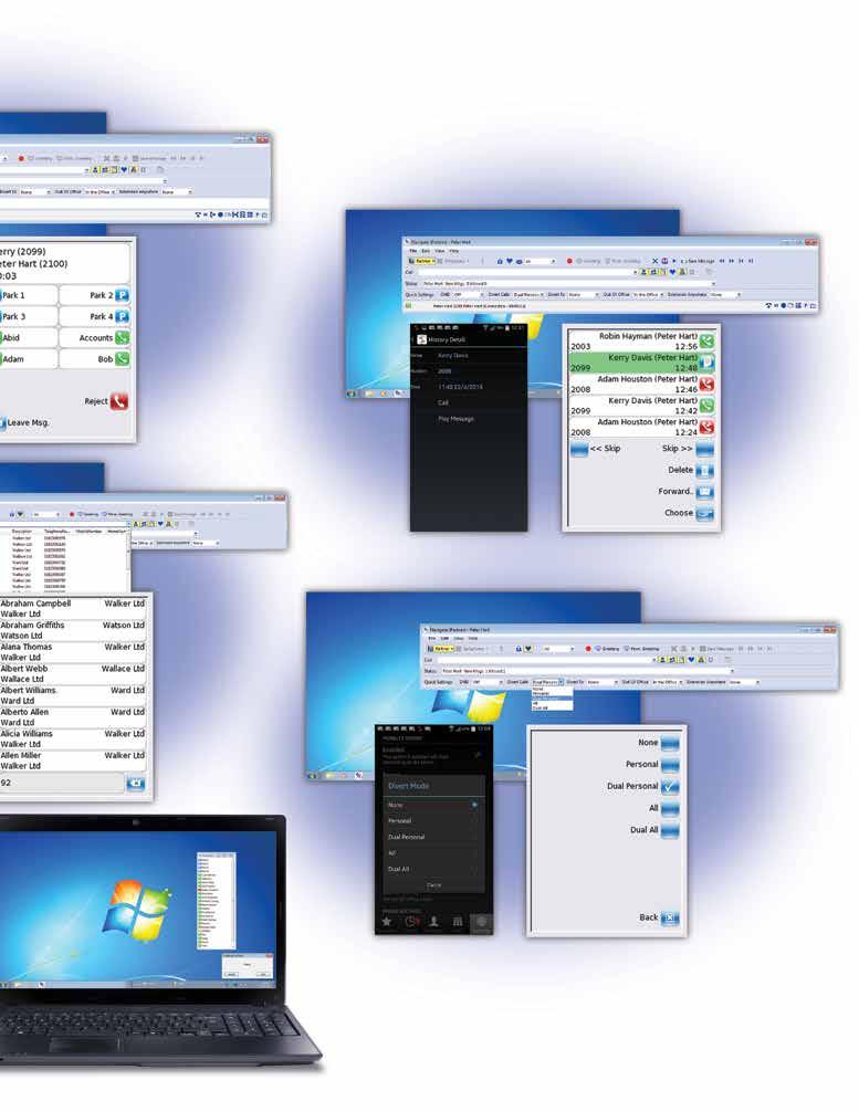 Simply log-in to your device of choice or one in any office throughout your business - and