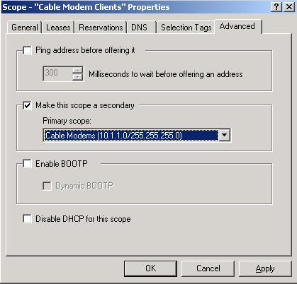 17. Finally, you need to restart your DHCP server so that your changes can take place. In the main menu, select DHCP@172.17.110.