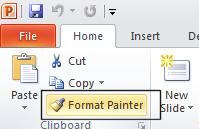 PowerPoint 2010 Intermediate Page 130 Click on AutoShape on the left of the slide.