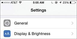 Setting Restrictions for Content and Apps 167 Making Changes Any time you want to make changes to your passcode and fingerprint (iphone 5s or later) settings, move back to the Touch ID & Passcode