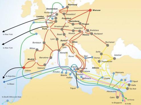 Long-haul networks Up to thousands of km Trans-pacific links are 9000 km long Extremely high bit