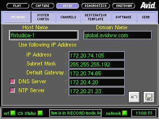 Network Tab Network Tab The Network cofiguratio tab allows you to set the etwork cofiguratio parameters ad idetify your DNS server.