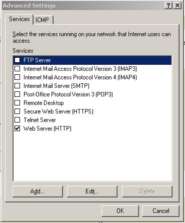 When finished, the Completing the Windows Components Wizard screen will be displayed. 9. Click Finish. 10. Make sure the Windows Firewall is configured to allow HTTP protocols to pass through.