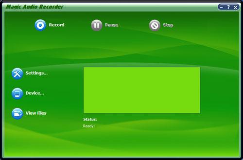Overview Overview Magic Audio Recorder is a professional software to Record your cassettes and LP s to CD or MP3, WMA.