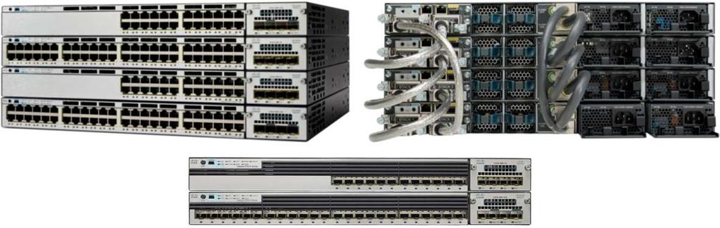 Switch Configurations All switch models can be configured with four optional network modules. The UPOE, PoE+, and non-poe switch models are available with either the LAN Base or IP Base feature set.