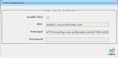 Call Recording Solution 6.14.5 Configuring Single Sign-On Single Sign-on (SSO) simplifies the login process for domain administrators.
