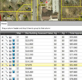 Advanced Queries : Assessed Land Values In this example we are going to use Advanced Queries to find Assessed Land Values within a county that are between 0,000 and 00,000 in