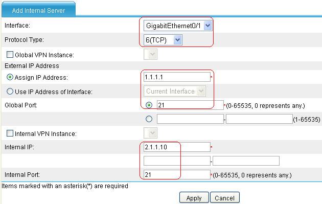 H3C SecPatch UTM Series NAT Configuration Example Verification PAT PC1 accesses PC2 via FTP.