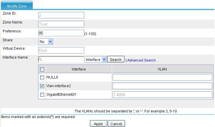 H3C SecPath UTM Series Layer 2 and Layer 3 Forwarding Configuration Examples Select Device